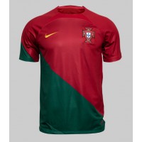 Camisa de Futebol Portugal Diogo Dalot #2 Equipamento Principal Mundo 2022 Manga Curta
